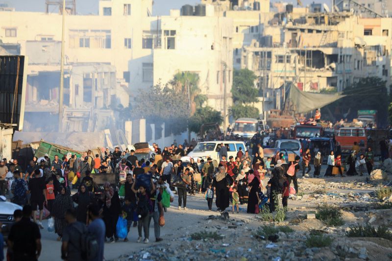  UN says Israeli evacuation orders are making it harder to reach those most in need in Gaza