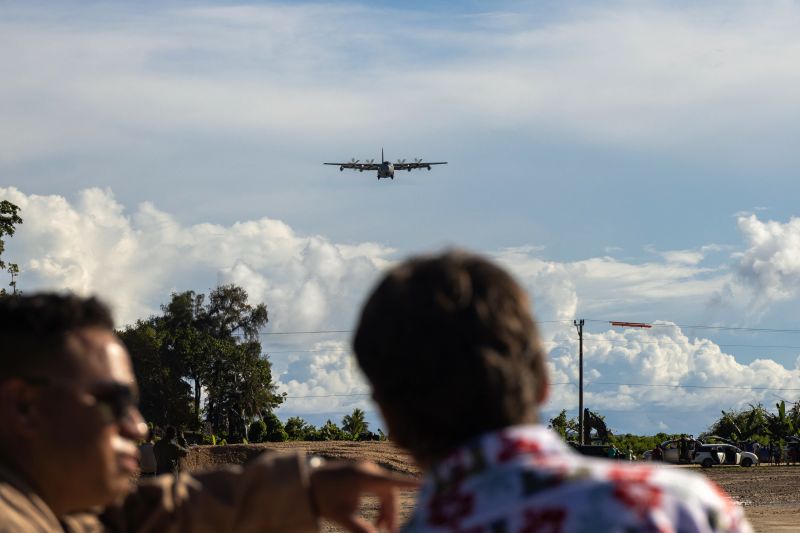  US military rebuilds runway on site of ‘nightmare’ World War II battle