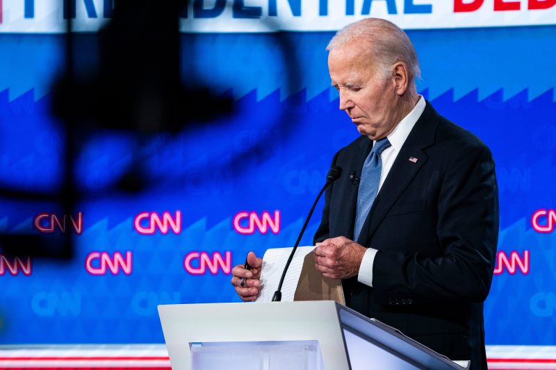  How Biden found himself at a loss for the words that so often served him