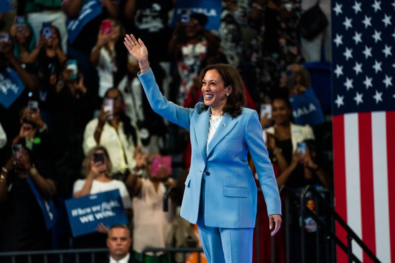  Harris is only candidate on virtual roll call for Democratic presidential nominee