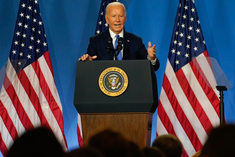  Biden faces more calls to withdraw as he visits Michigan to rally support