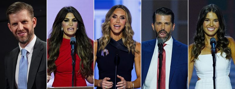  RNC was a Trump family affair, with Eric, Lara, Don Jr. and more