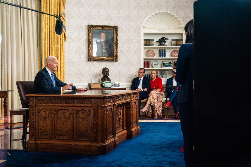  Biden issues a wistful first farewell in Oval Office speech