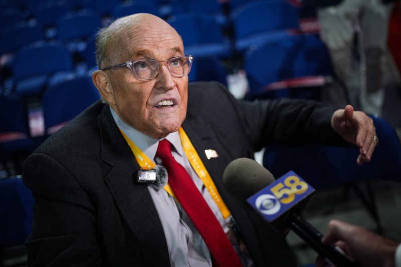  Giuliani may avoid testimony in bankruptcy case amid settlement on fees