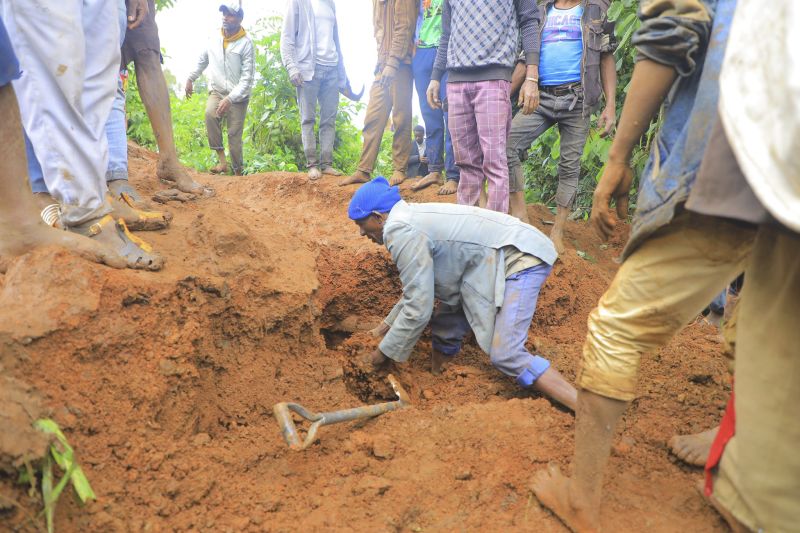  More than 200 dead in southern Ethiopia landslides