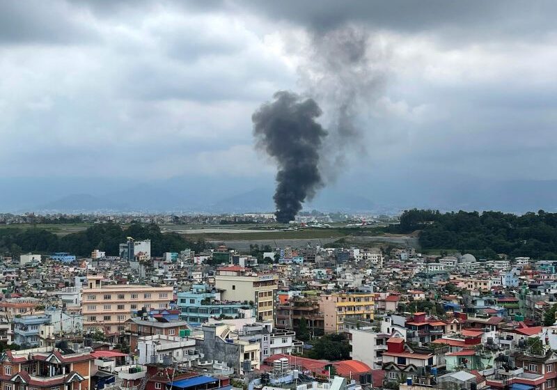  Plane crashes during takeoff in Nepal, killing at least 18