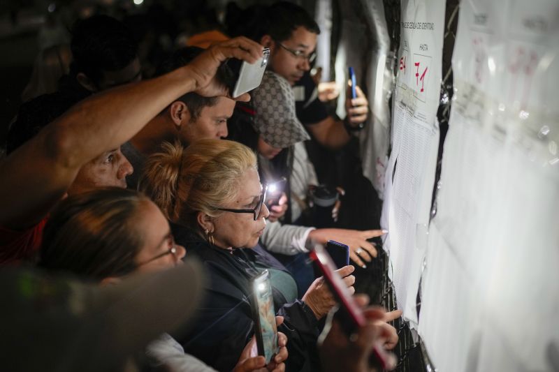  Venezuelans vote in crucial election as opposition challenges Maduro