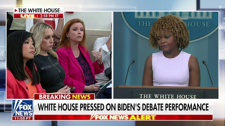  Karine Jean-Pierre answers point-blank if Biden suffers from dementia after disastrous debate