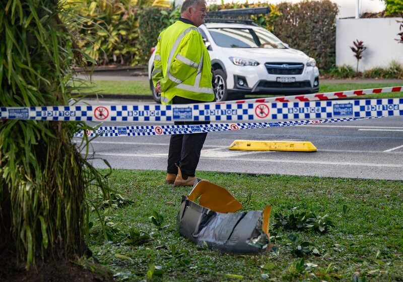  Helicopter crashes onto roof of Australian hotel, killing pilot