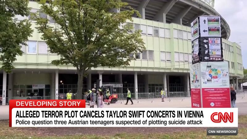  Iraqi teen detained in Vienna after Taylor Swift attack plot foiled