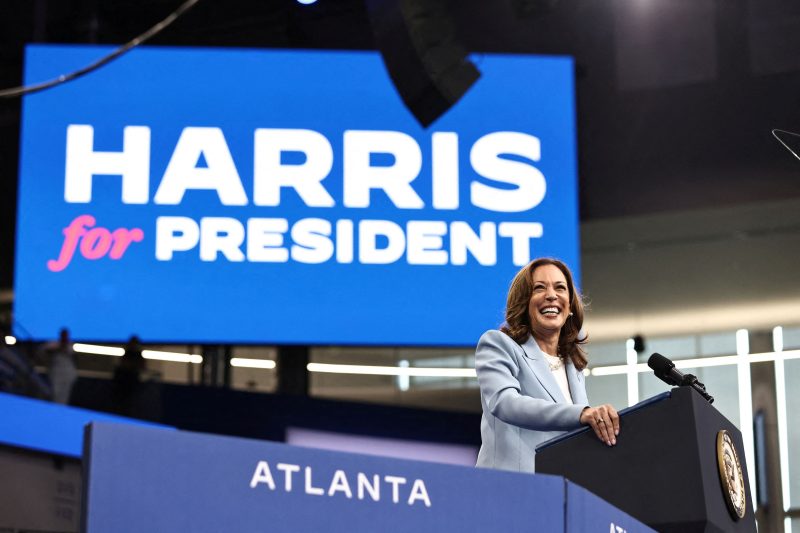  Harris to barnstorm through Georgia in effort to put state back in play