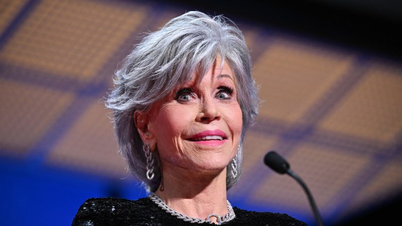  Jane Fonda says Harris-Walz ticket is ‘only hope’ to beat ‘orange man’ in campaign call with climate activists