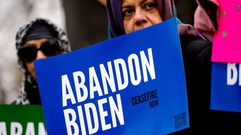  Pro-Palestinian group ‘Abandon Biden’ changes to ‘Abandon Harris’ ahead of election