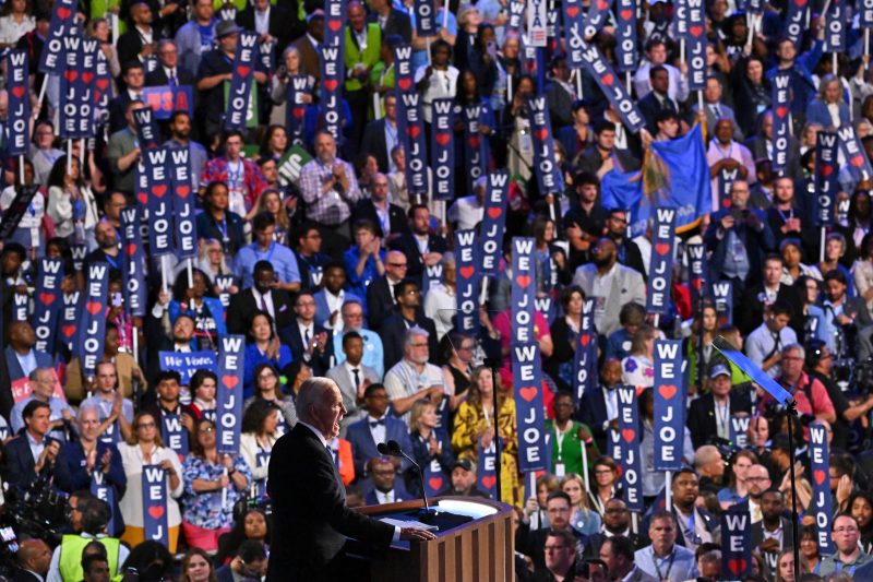  At long last, President Joe Biden passes the torch with convention speech