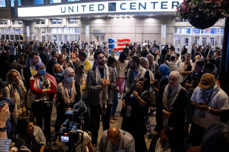  Dispute emerges over lack of speaker on Gaza at Democratic convention