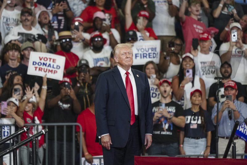  Trump repeatedly attacks Republican Georgia Gov. Kemp at Atlanta rally