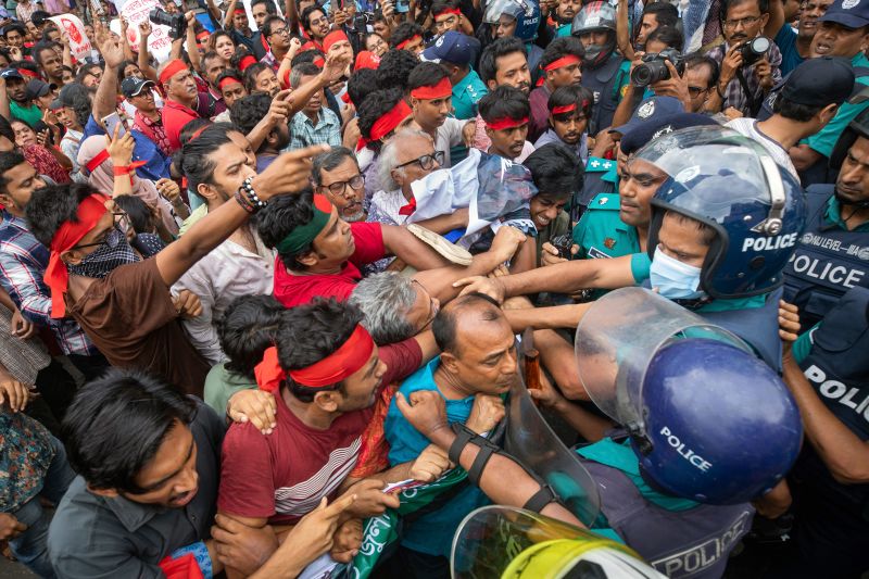  Bangladesh bans Jamaat-e-Islami party following violent protests that left more than 200 dead