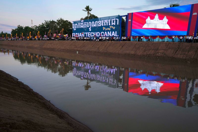  Cambodia breaks ground on controversial $1.7 billion canal funded by China