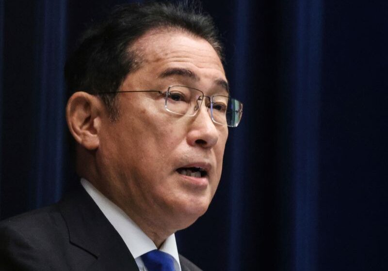  Japan’s Prime Minister Fumio Kishida says he will step down next month, won’t run for re-election