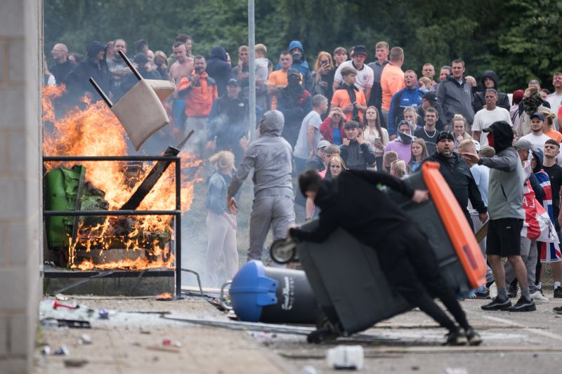  Violent, far-right riots overran some UK cities this weekend. What happened, and what comes next?