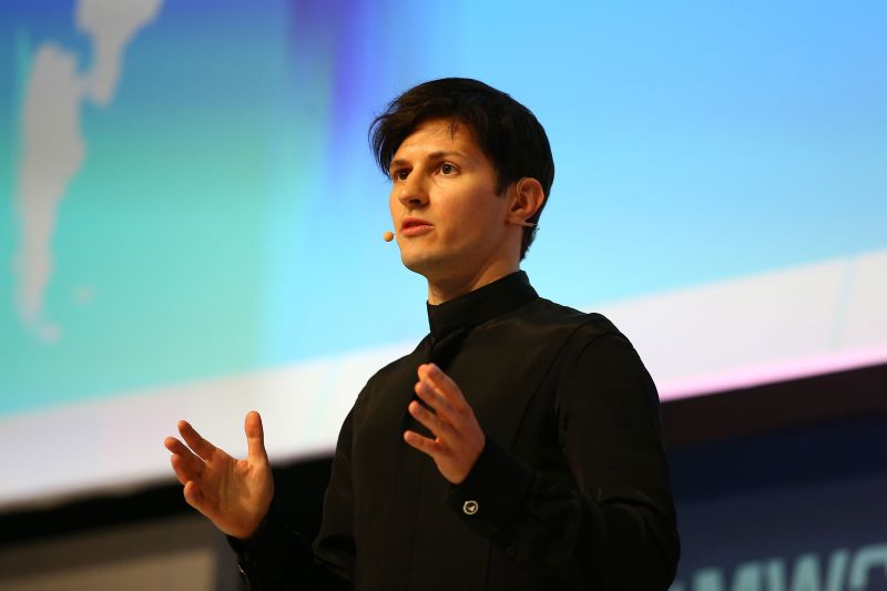  Telegram CEO Pavel Durov detained at airport in France