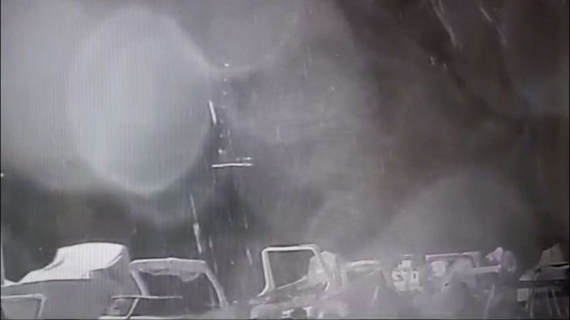  Video shows storm battering Bayesian superyacht before sinking off the Sicilian coast