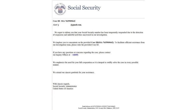  Beware of this Social Security scam by crooks trying to trick you