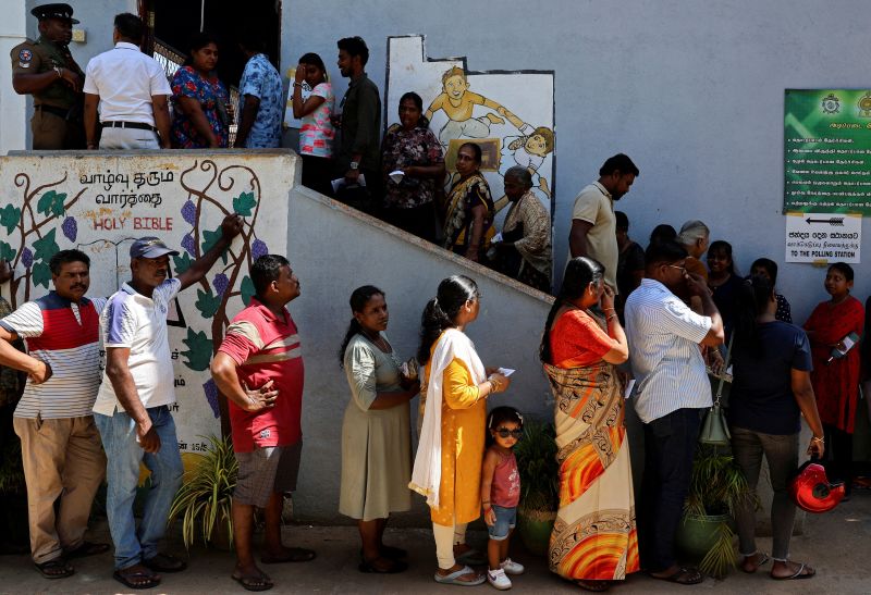  Sri Lankans elect Marxist-leaning Dissanayake as president to fix economy