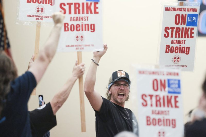  Boeing factory workers strike after overwhelmingly rejecting contract