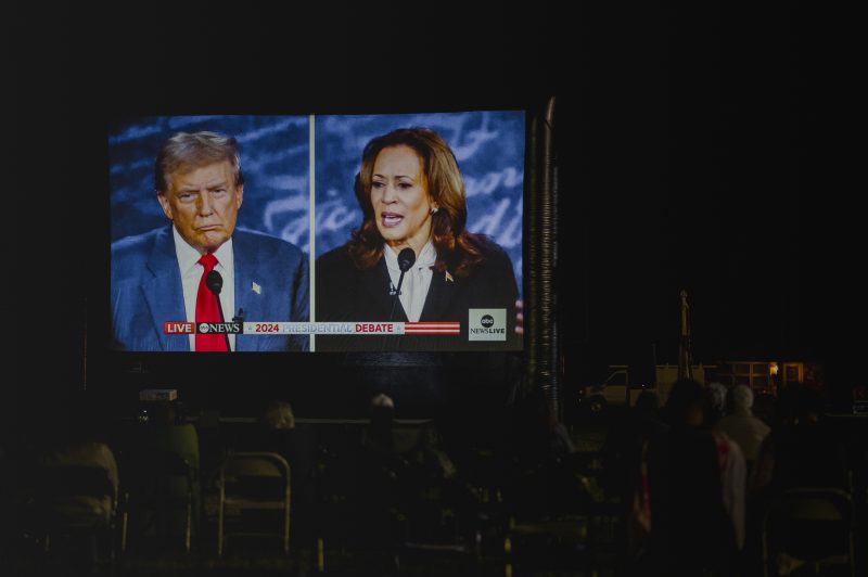  After fiery debate, Harris and Trump camps wrangle over a second one