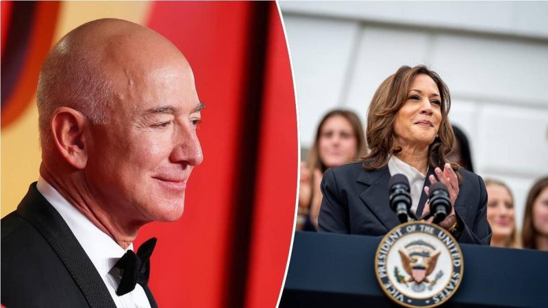  Bezos’ Amazon and Blue Origin back Harris as Alexa gushes over VP