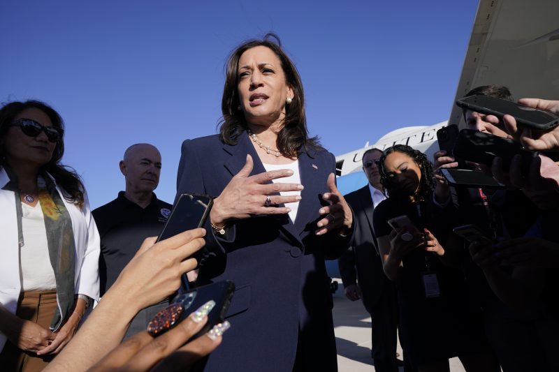  Harris will visit border amid political fight over immigration