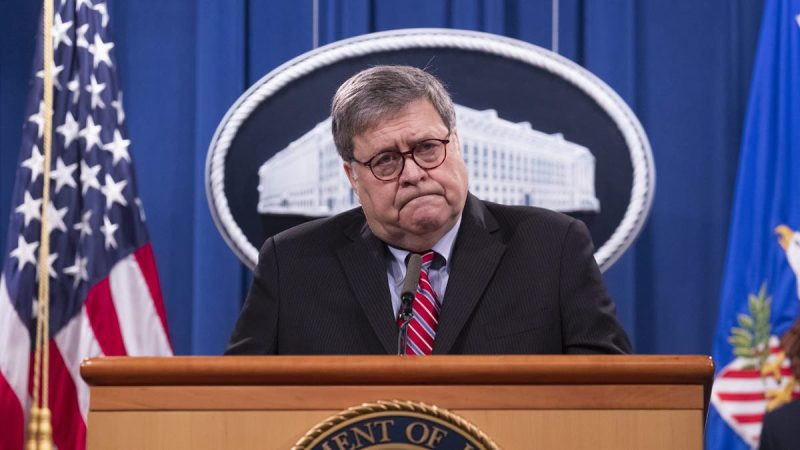  Former AG Barr ‘dumbfounded’ at DOJ’s decision to release letter of Trump would-be assassin