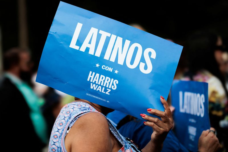  Harris pushes to recapture Latino support that fell under Biden