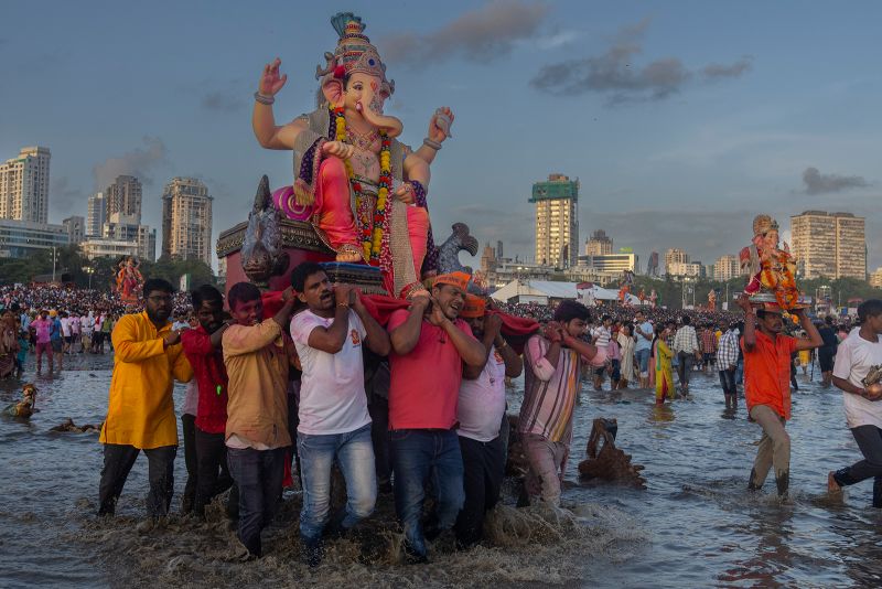  Dancing, drums and rituals: with zeal and joy, India celebrates Hindu festival Ganesh Chaturthi