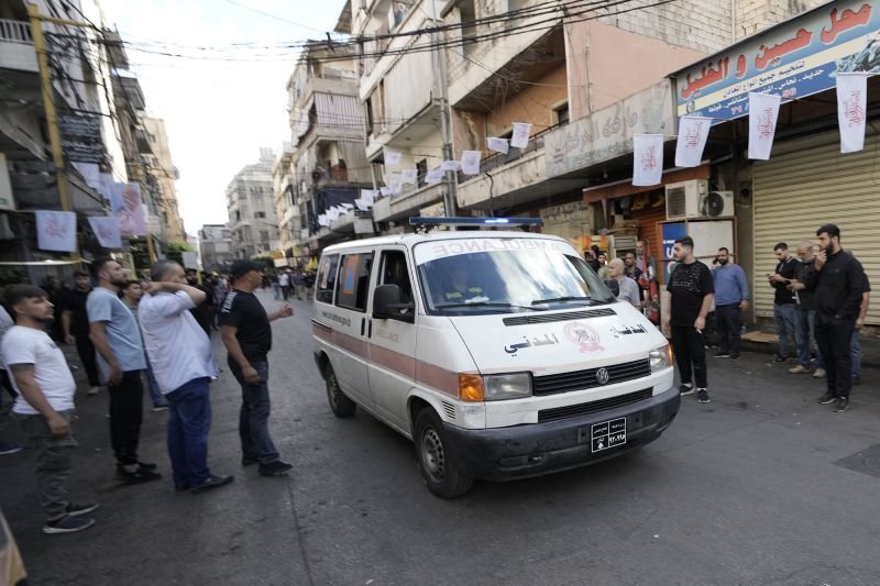  Dozens of walkie talkies explode in Lebanon one day after pager blasts injure thousands, state media reports