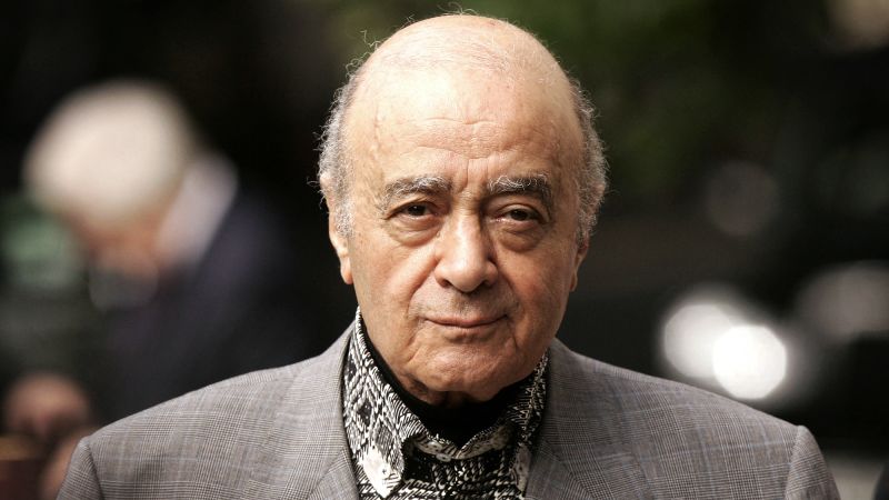  Harrods ‘utterly appalled’ by allegations that former owner Mohamed Al Fayed raped staff