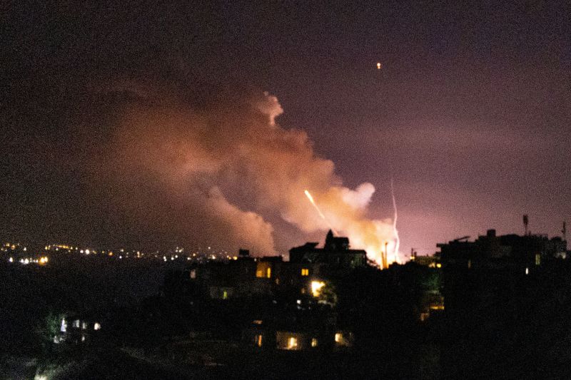  Three killed in Israeli airstrike were emergency workers, Lebanon says. Israel says it targeted terrorists