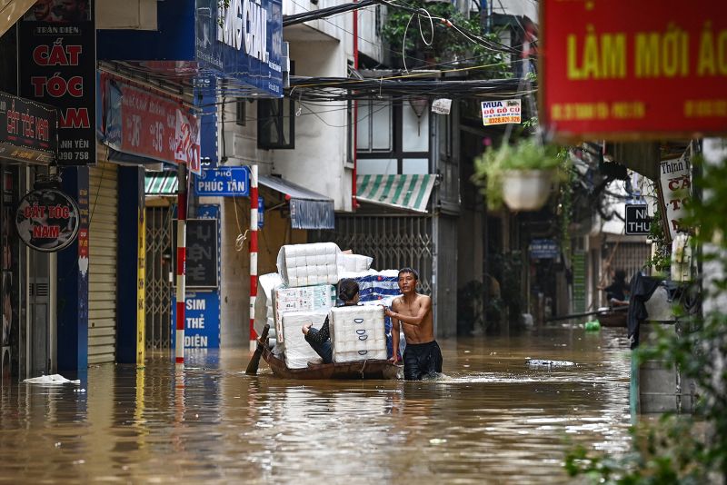  Days after landfall, Typhoon Yagi continues to devastate Vietnam leaving around 200 dead