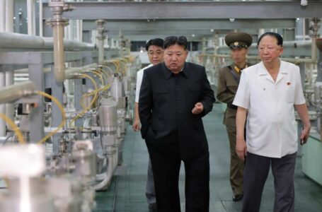 North Korea releases images of Kim Jong Un visiting a uranium enrichment site, giving rare glimpse inside its nuclear program