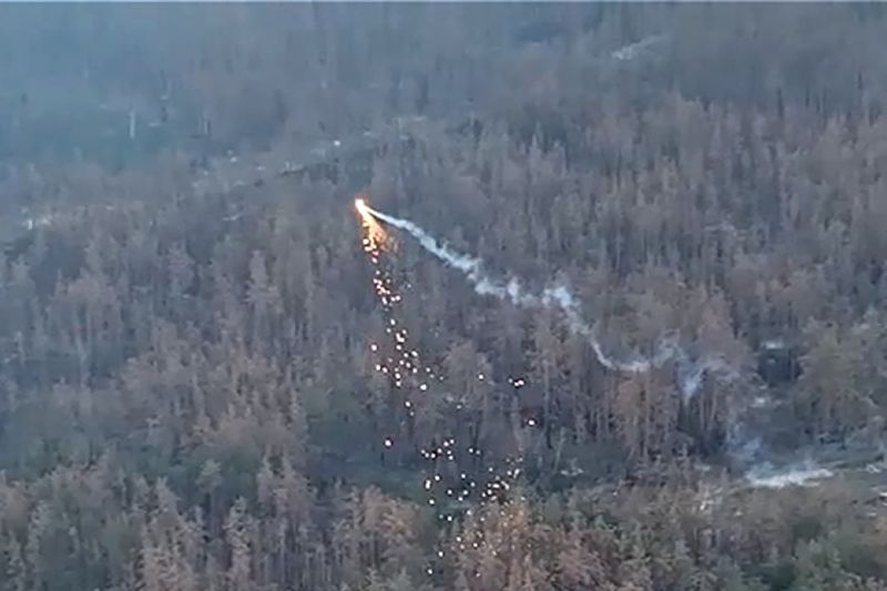  Ukraine’s ‘dragon drones’ rain molten metal on Russian positions in latest terrifying battlefield innovation