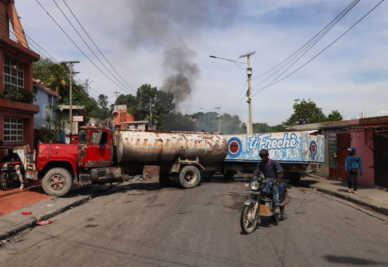  US to evacuate 20 embassy staff from Haiti following car attack and intensifying gang violence, say sources