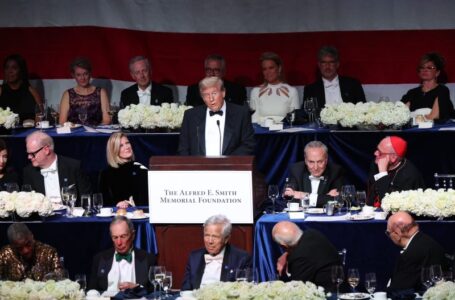 Trump delivers profanity, below-the-belt digs at Catholic charity banquet