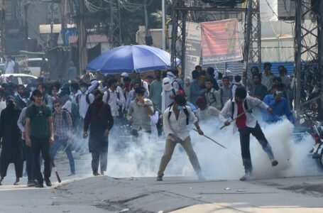 Pakistani police fire tear gas at protesting students as anger spreads over alleged on-campus rape