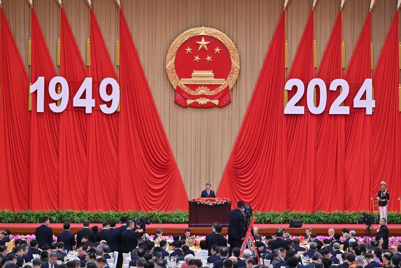  Xi vows ‘reunification’ with Taiwan on eve of Communist China’s 75th birthday