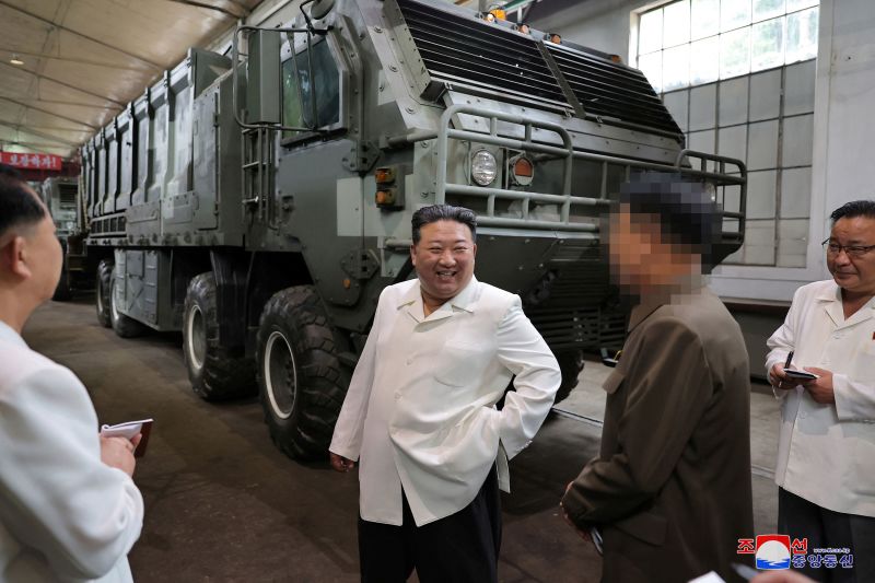  North Korea expands weapons plant that makes missiles used by Russia, researchers say