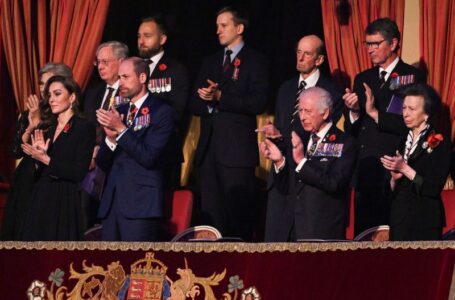 Catherine, Princess of Wales, joins royal family at remembrance ceremony