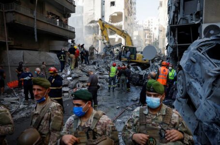 At least 11 killed after Israeli strike flattens building in central Beirut, Civil Defense says