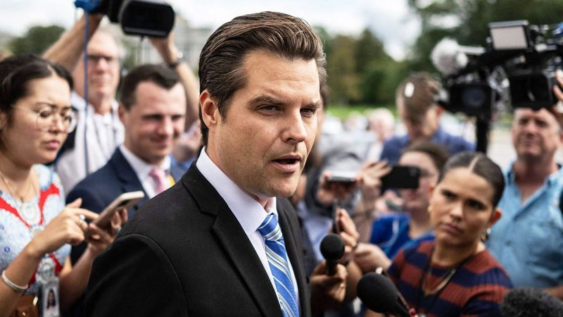  House Ethics Committee plans to discuss probe into Gaetz after resignation from Congress