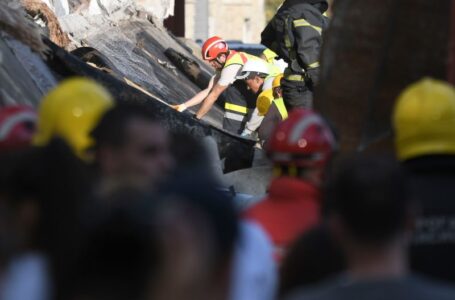 Eight killed after railway station roof collapses in Serbia